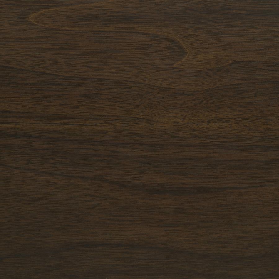 Wes 2-Door Rectangular Server Dark Walnut