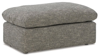 Dramatic Granite Ottoman