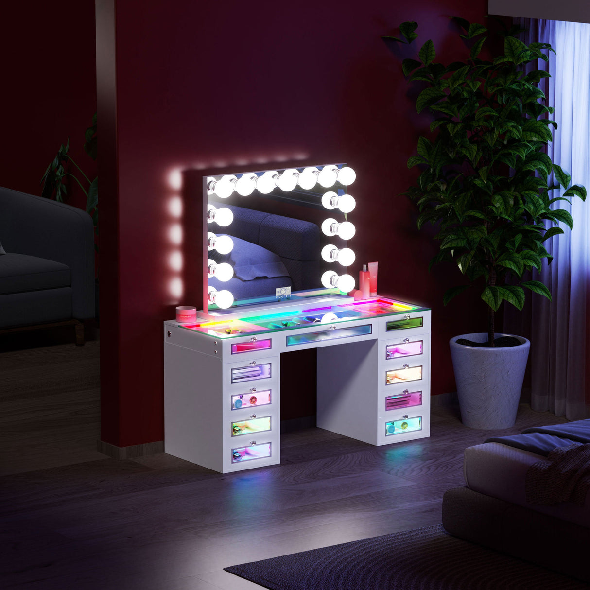 New Release ! New Trending Priscilla Vanity Set