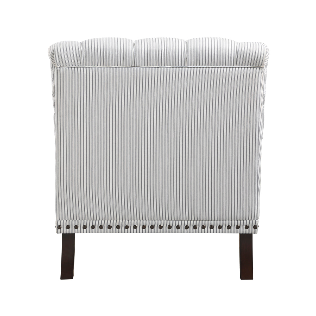 Holland Park Gray/White Accent Chair