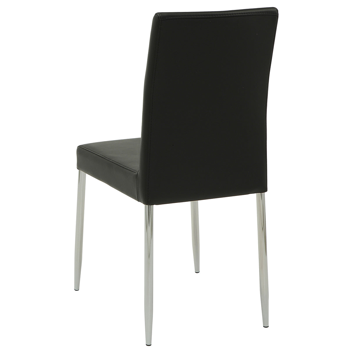 Matson Upholstered Dining Chairs Black (Set Of 4)