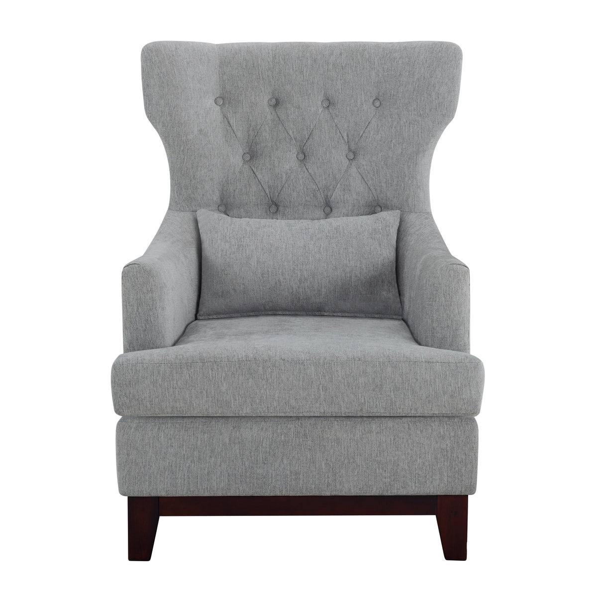 Adriano Light Gray Accent Chair