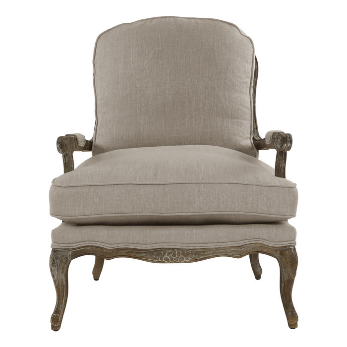 Parlier Gray Weathered Accent Chair