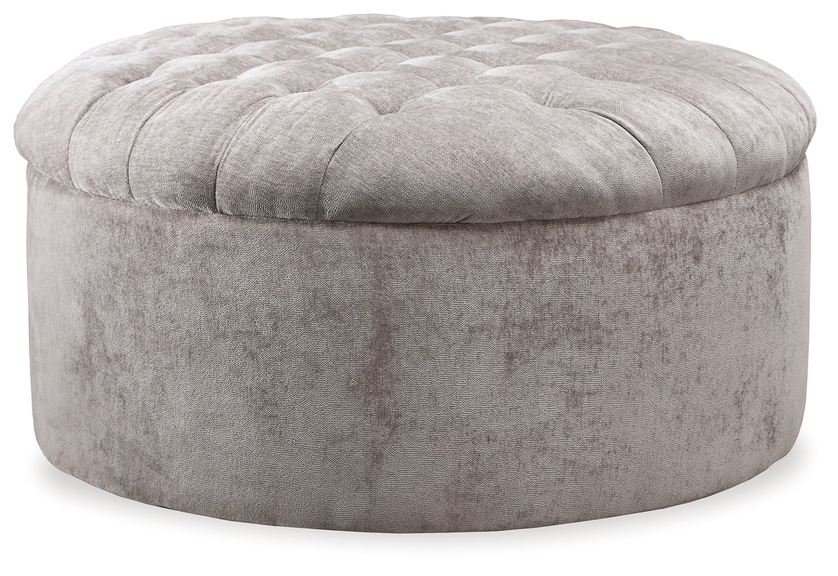Carnaby Linen Oversized Accent Ottoman