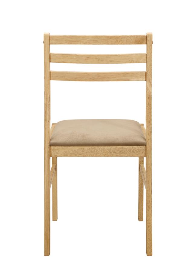 Bucknell 3-Piece Dining Set With Drop Leaf Natural And Tan