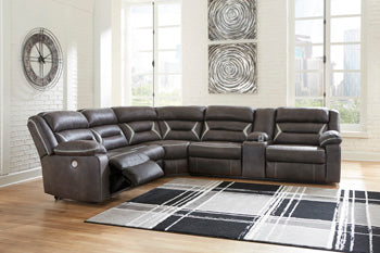 Kincord Midnight 4-Piece Power Reclining Sectional