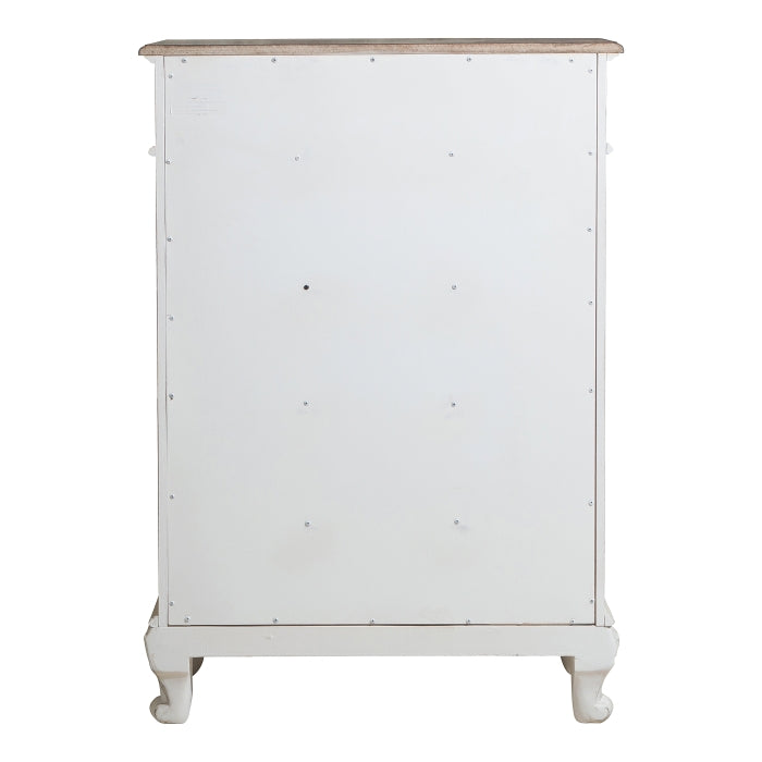 Cinderella Antique White Chest
