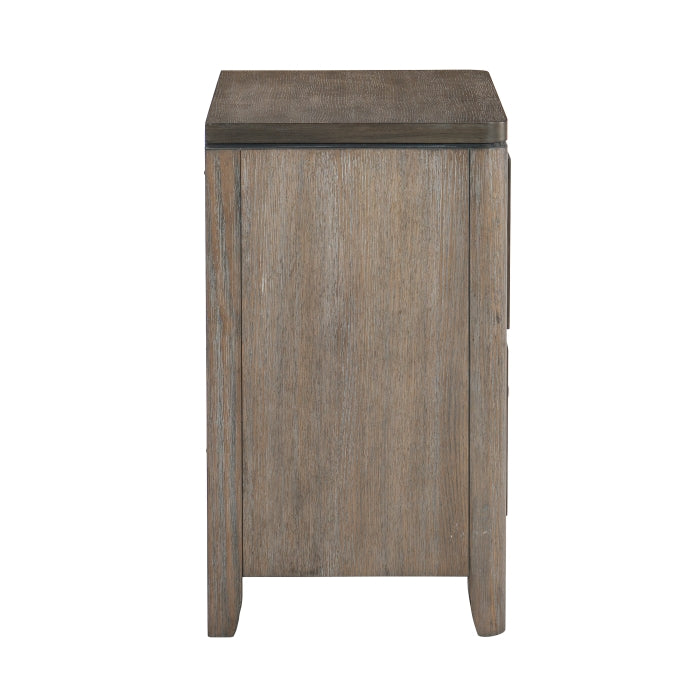 Newell Light Brown Nightstand