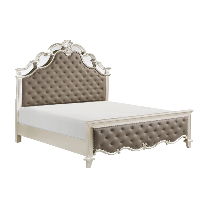 Ever Champagne Queen Bed