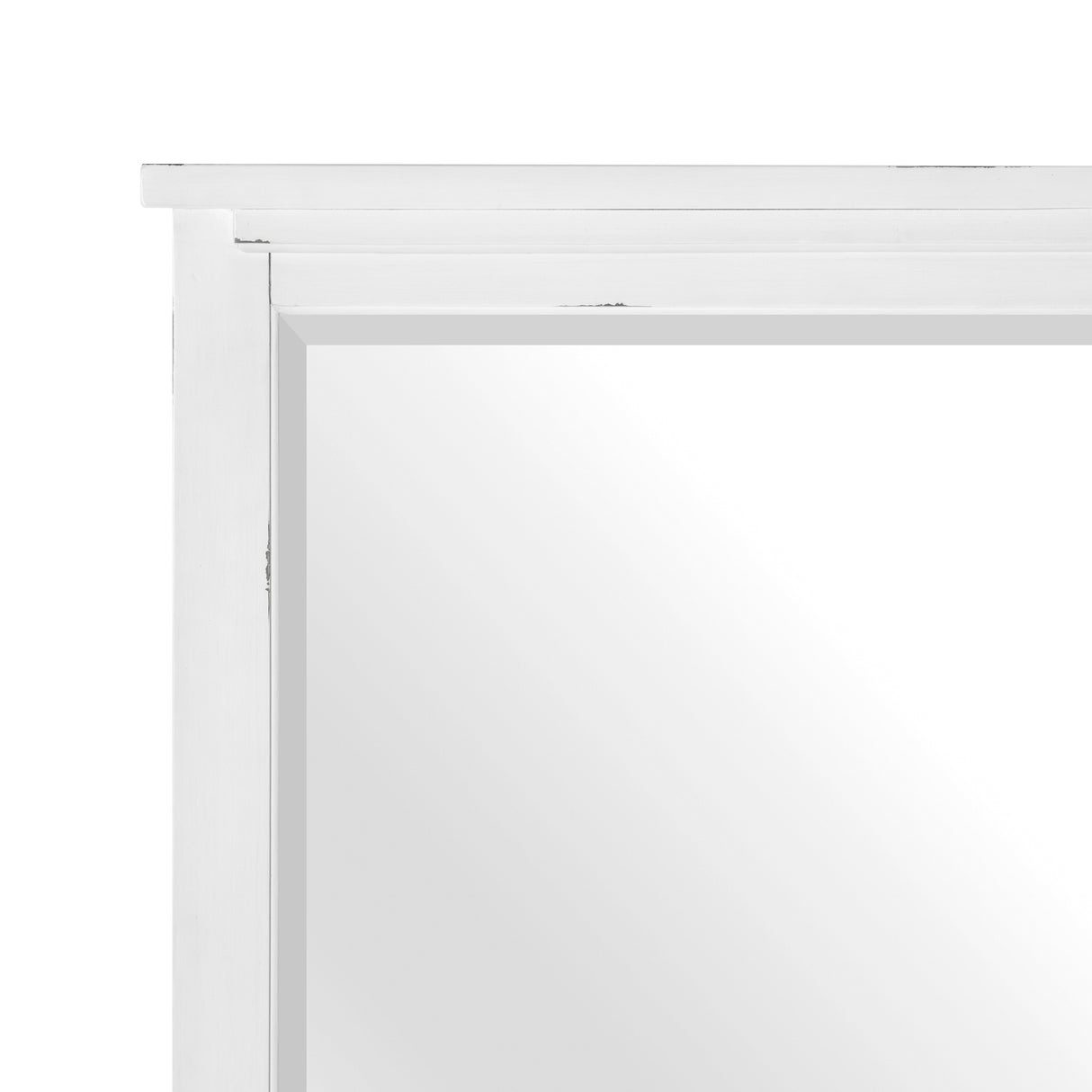 Laurelville Antique White Mirror