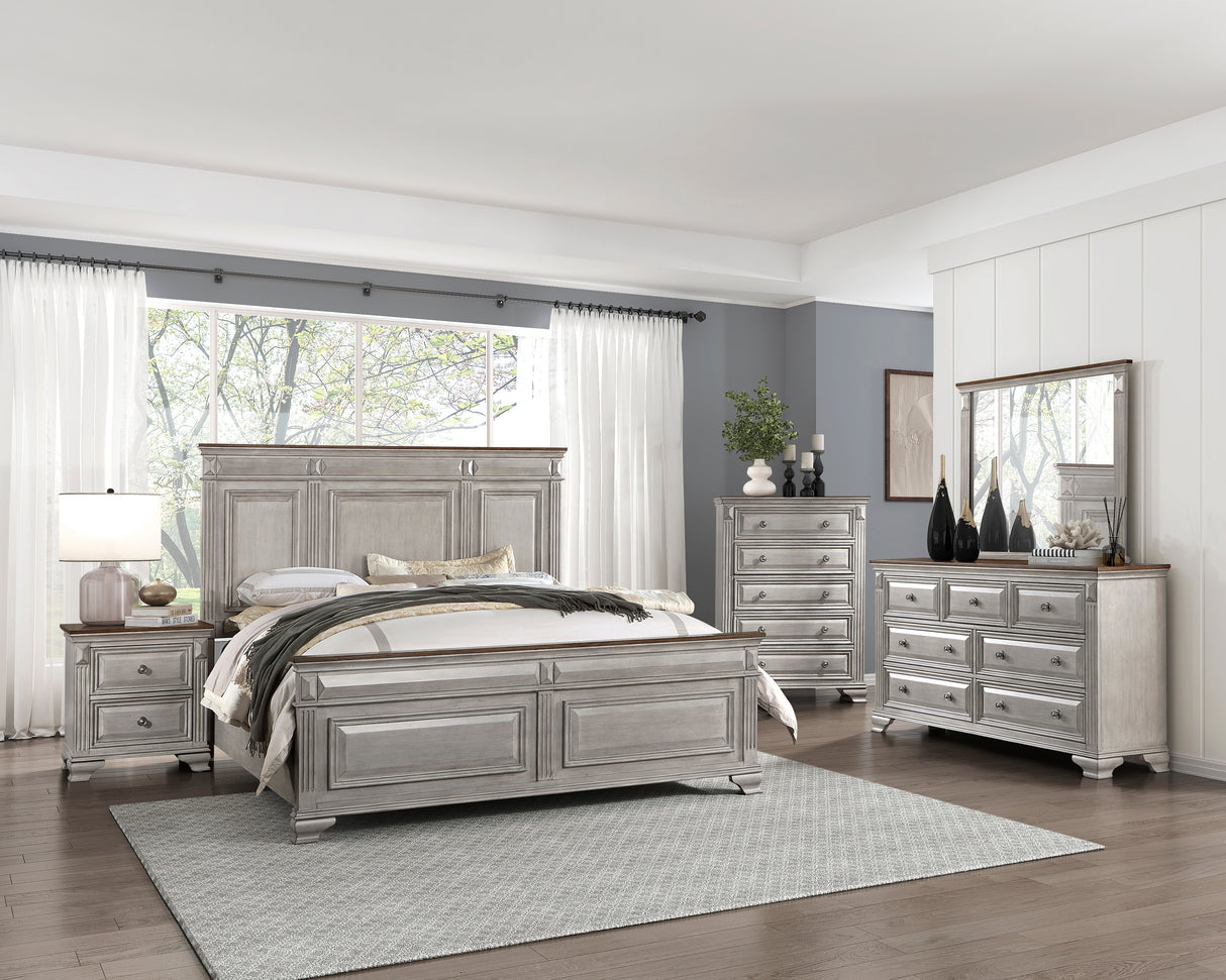 Marquette S Brown And Gray California King Bed