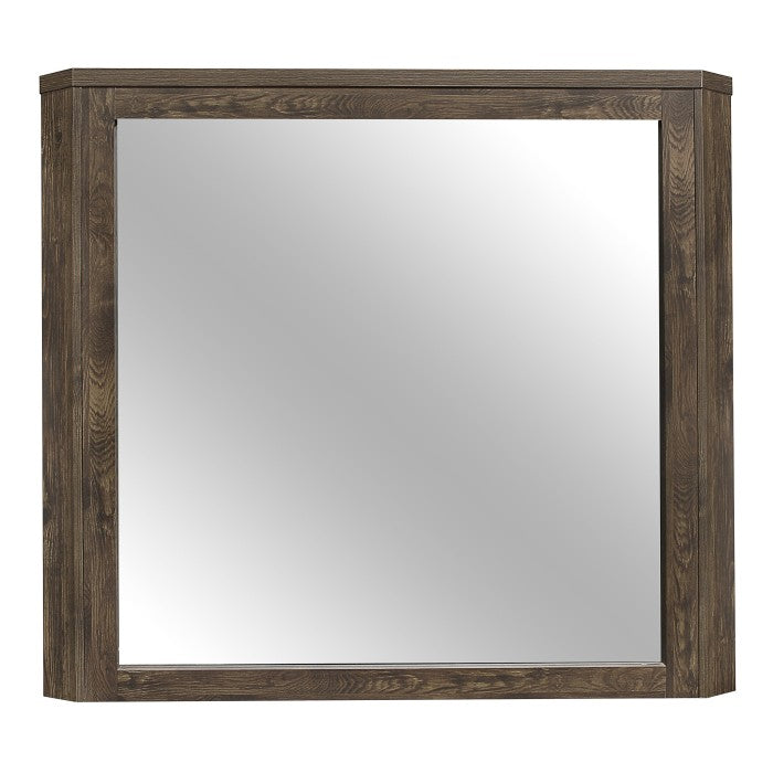 Jocelyn Rustic Brown Mirror