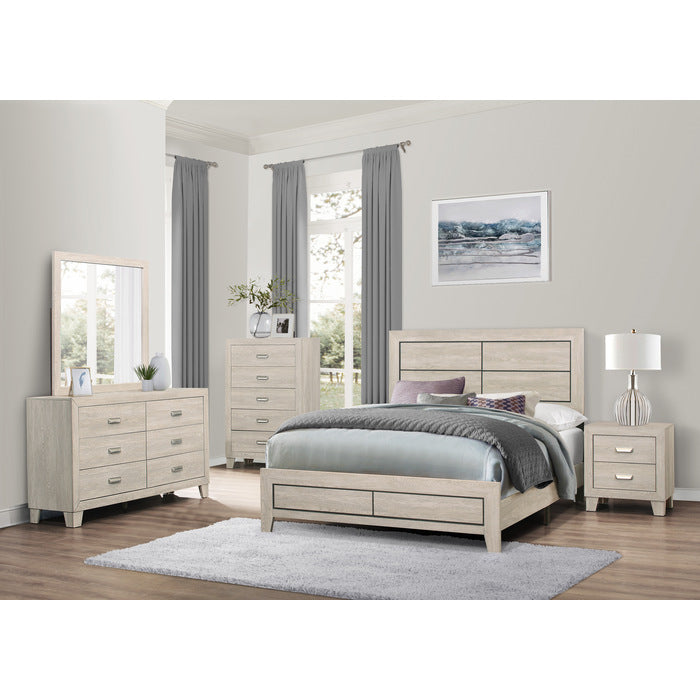 Quinby Light Brown Dresser