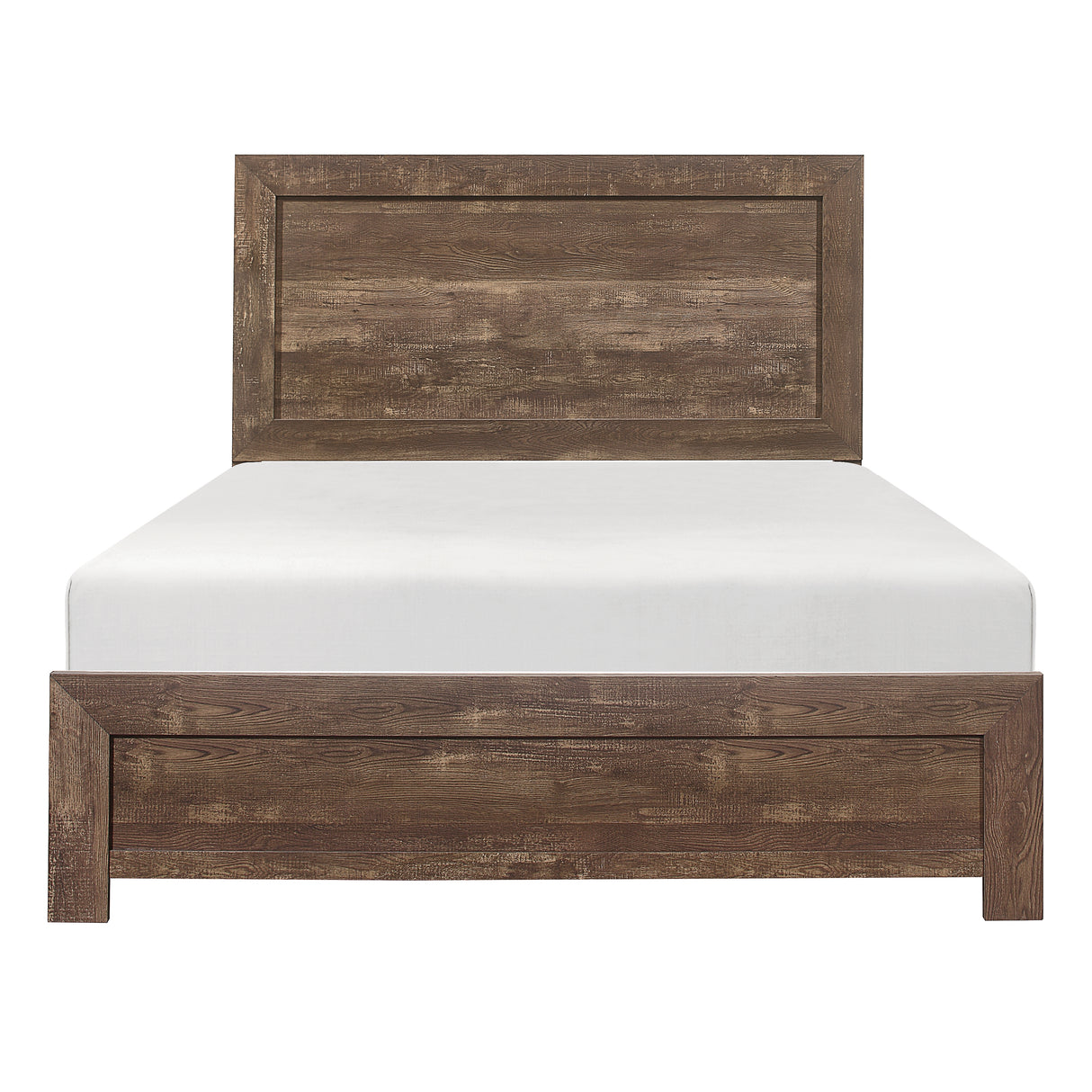 Corbin Brown King Panel Bed