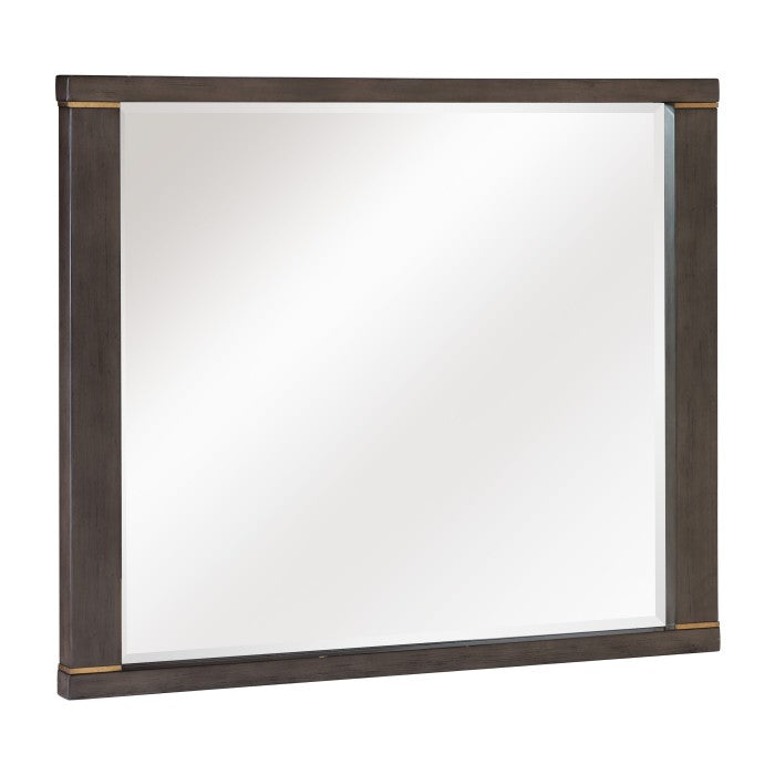 Scarlett Brownish Gray Mirror