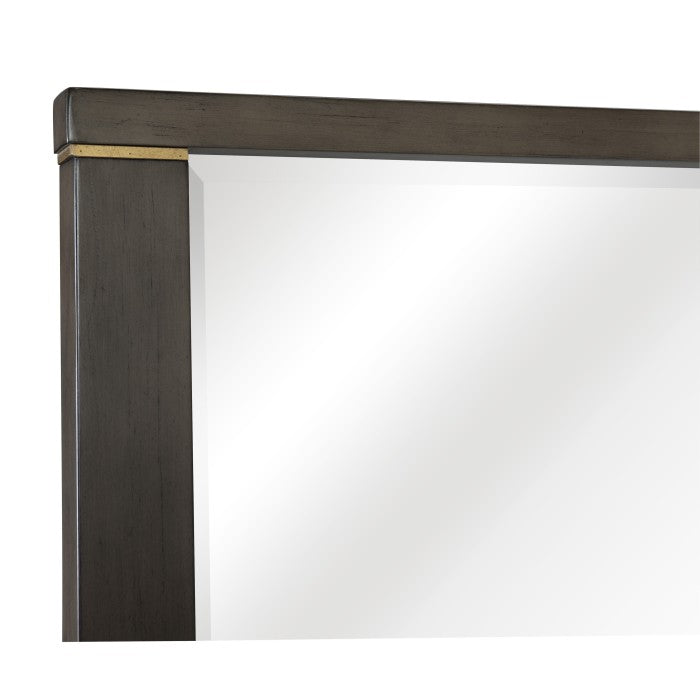 Scarlett Brownish Gray Mirror