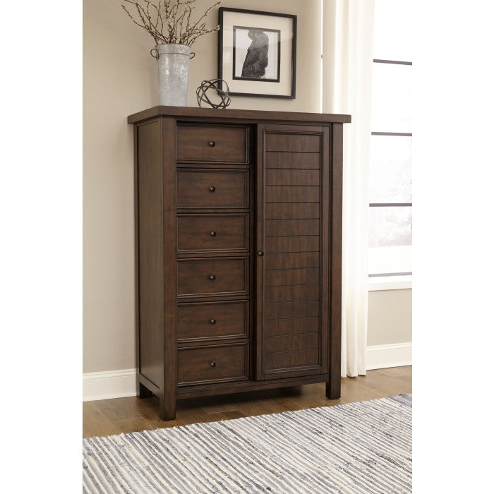 Logandale Brown Wardrobe