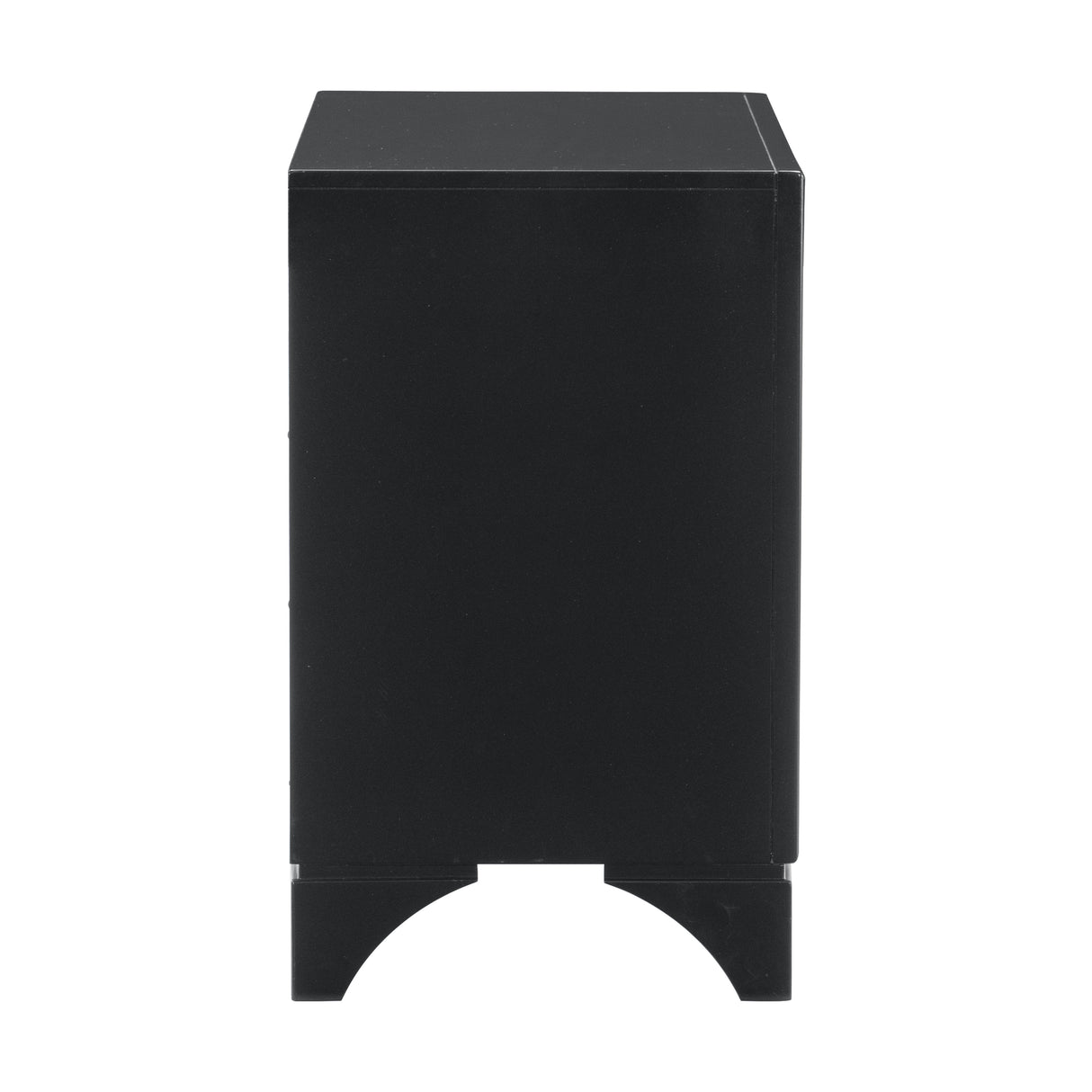 Salon Black Nightstand