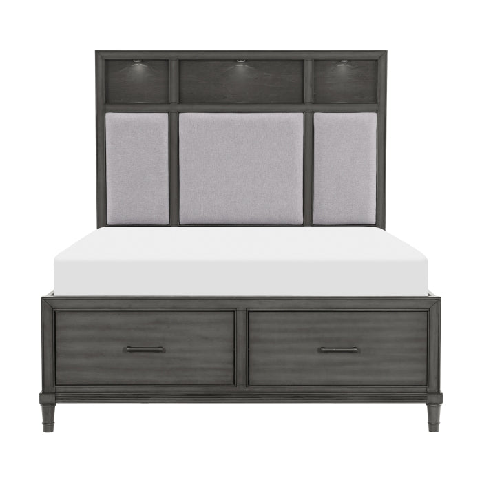 Wittenberry Gray California King Platform Bed