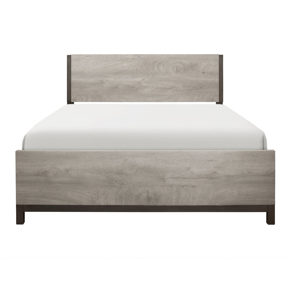 Zephyr Light Gray And California King Bed