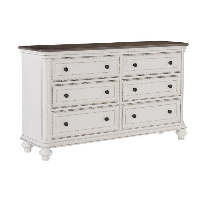 Baylesford Antique White Dresser