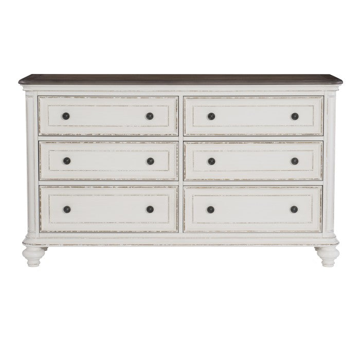 Baylesford Antique White Dresser