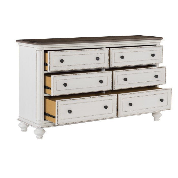 Baylesford Antique White Dresser