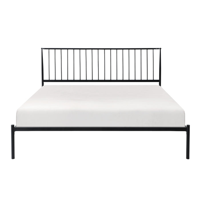 Augusta Black Eastern King Platform Bed