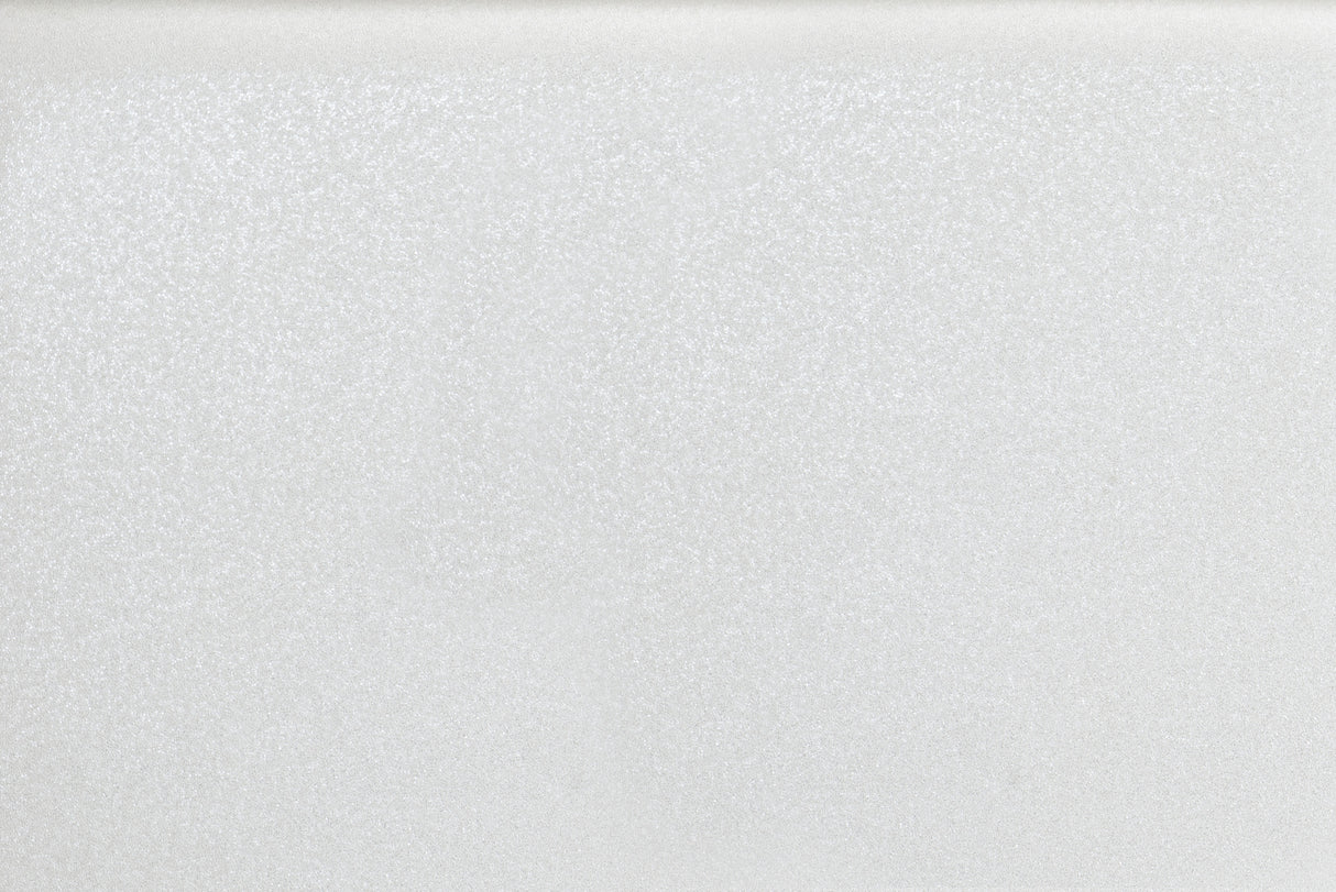 Kerren White High Gloss California King Bed, Led Lighting