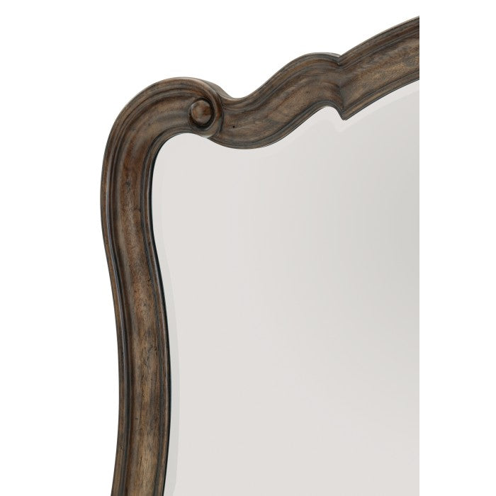 Heath Court Brown Oak Mirror (Mirror Only)