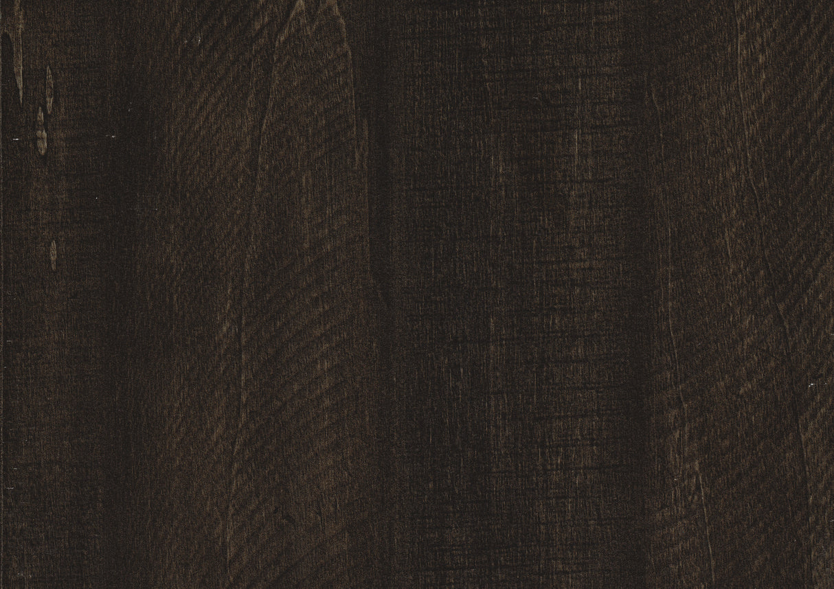 Ellendale Rustic Mahogany And Dark Ebony Queen Bed