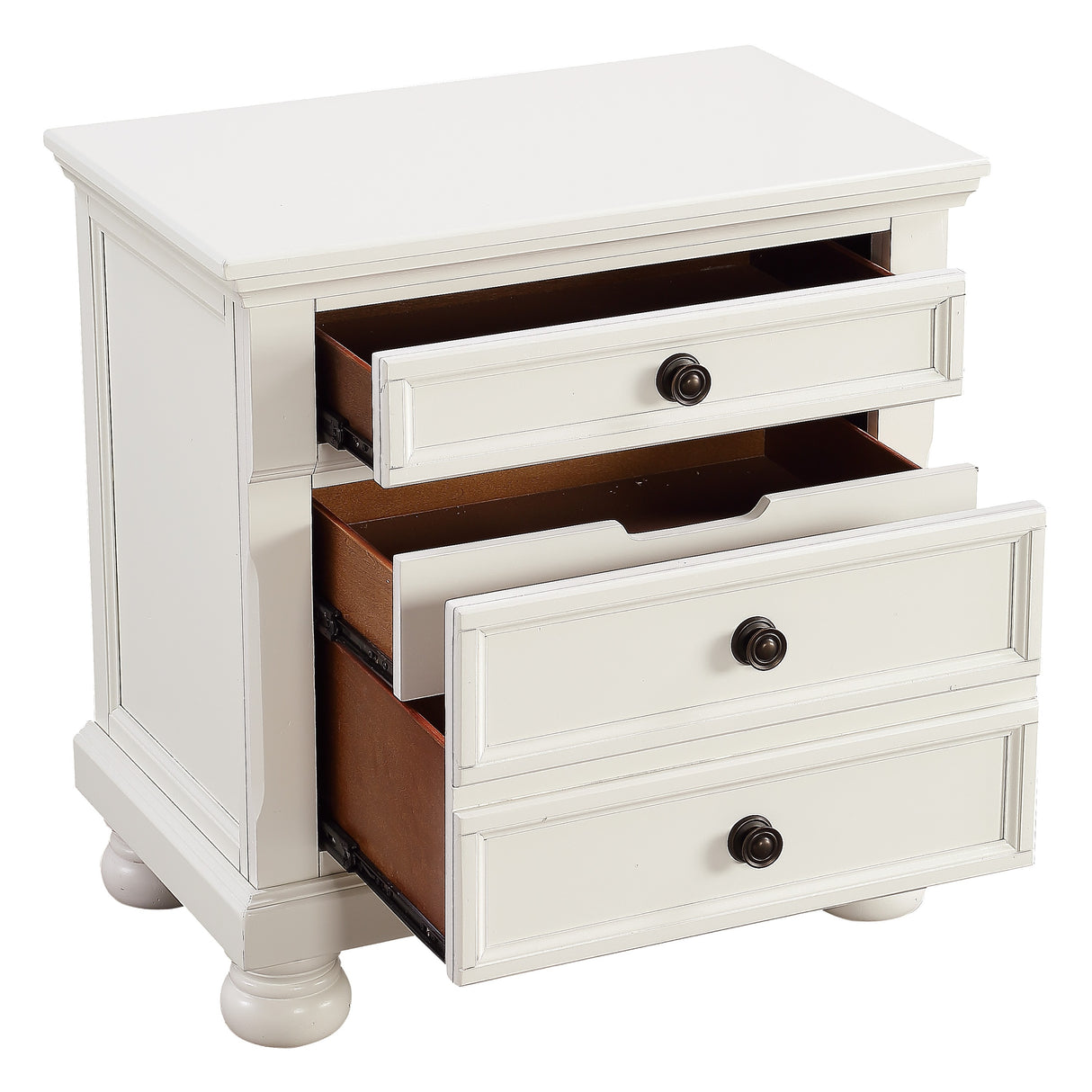 Laurelin White Nightstand