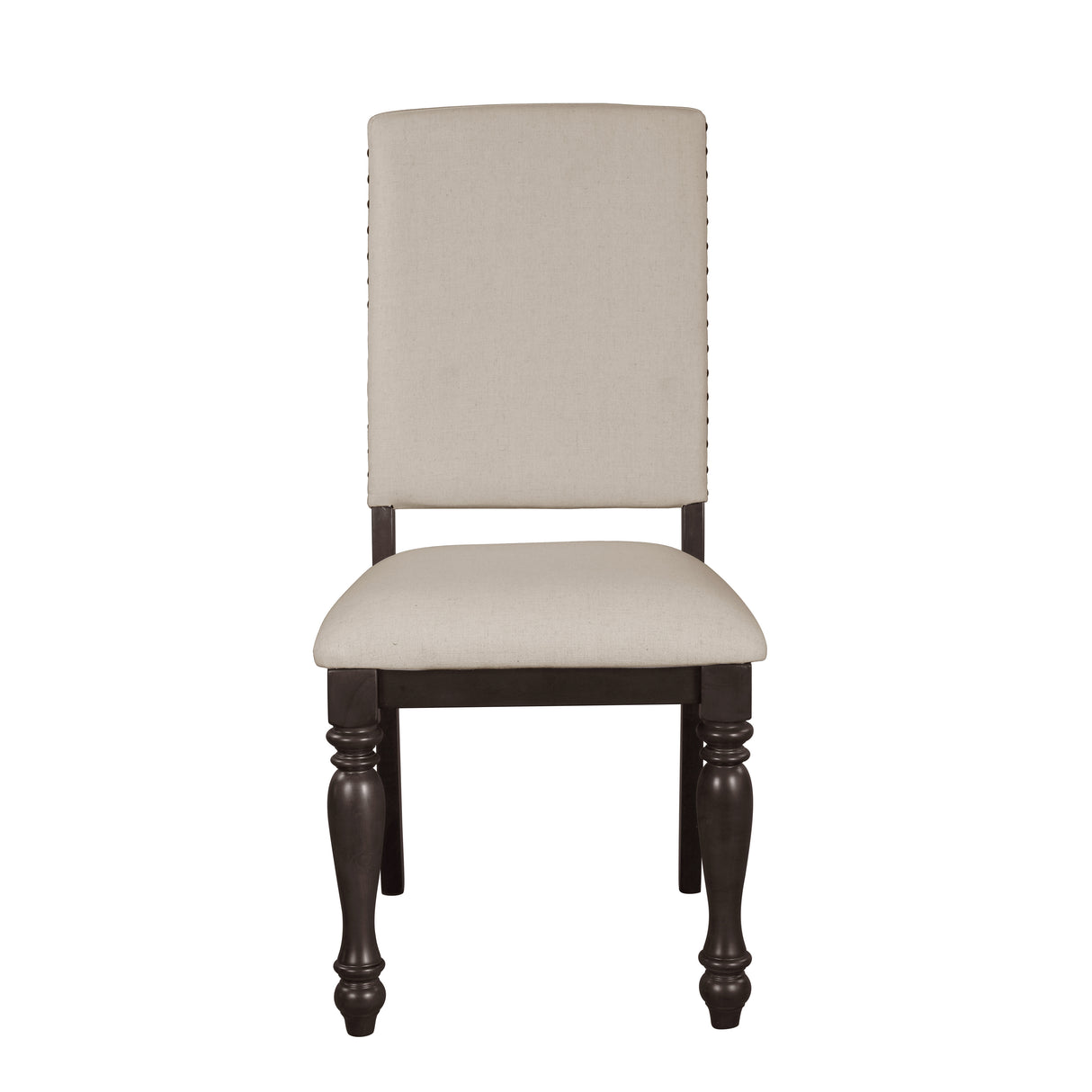 Begonia Grayish Brown Side Chair