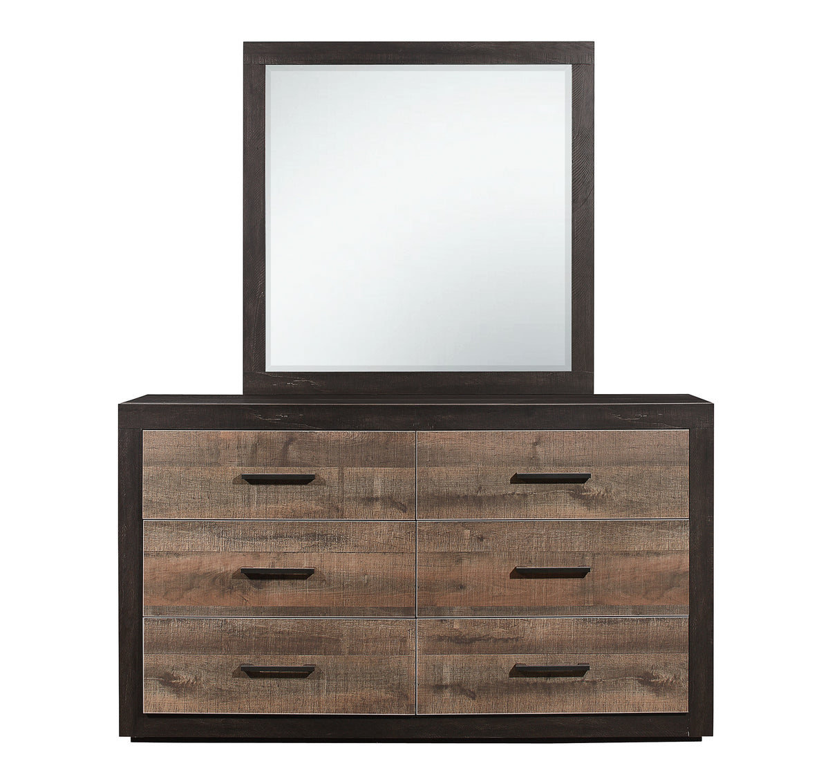 Miter Brown Mirror (Mirror Only)