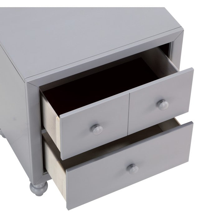 Wellsummer Gray Night Stand