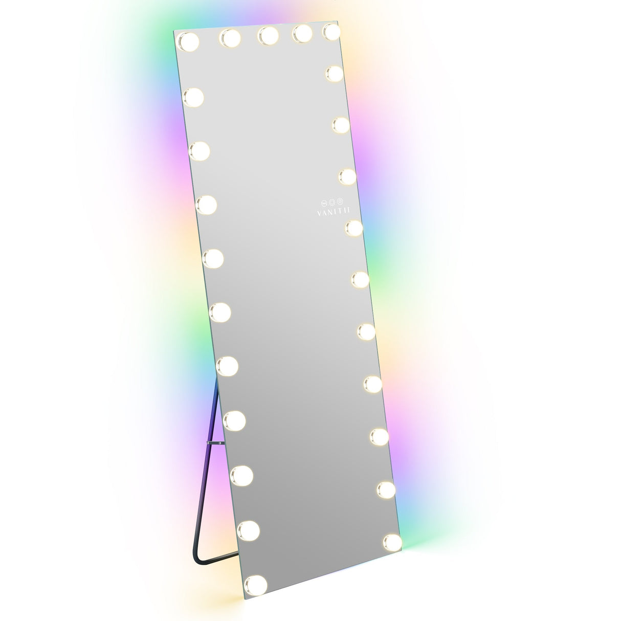 Hollywood Vanity Mirror - Full Length Vanity Mirror with RGB Lighting
