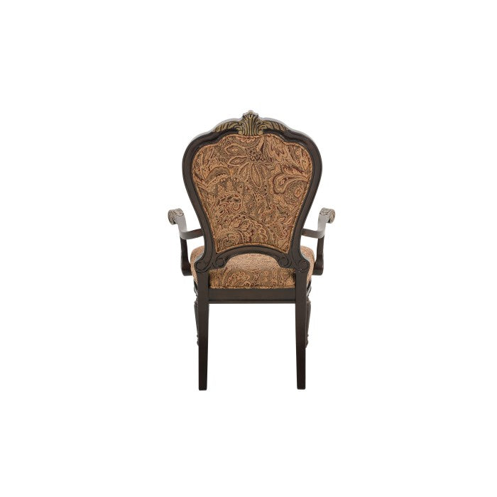 Russian Hill Warm Cherry Arm Chair