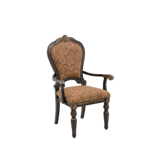 Russian Hill Warm Cherry Arm Chair