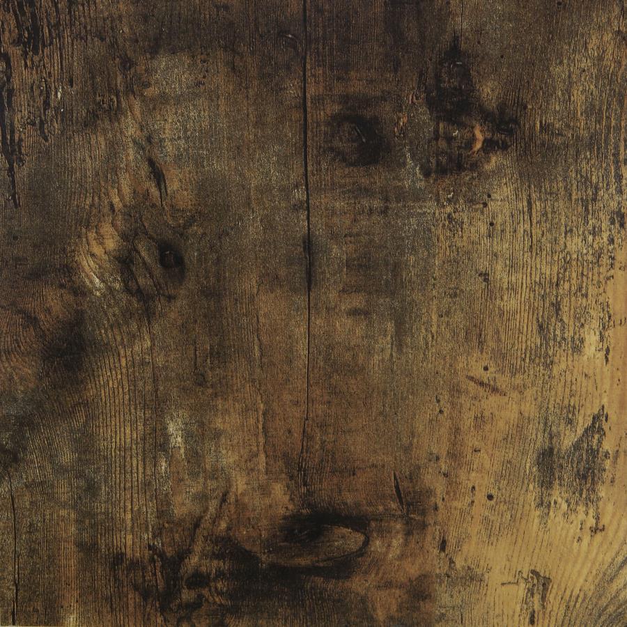 Belvedere 5-Shelf Bar Table Storage Antique Nutmeg