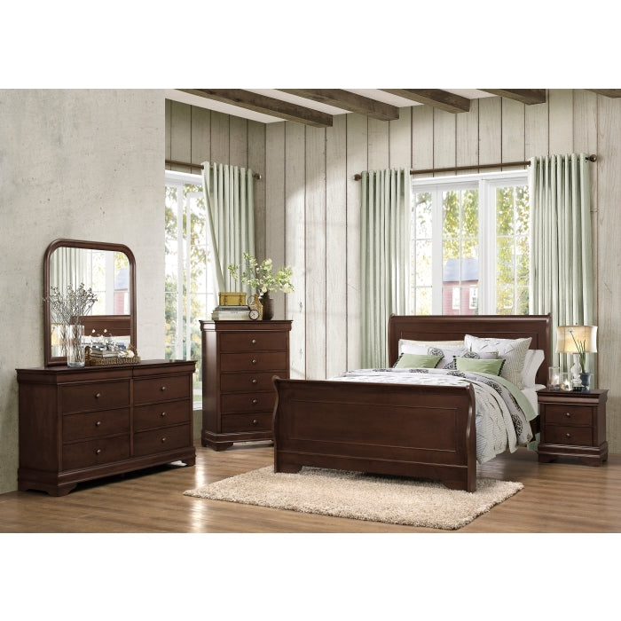 Abbeville Cherry Eastern King Bed