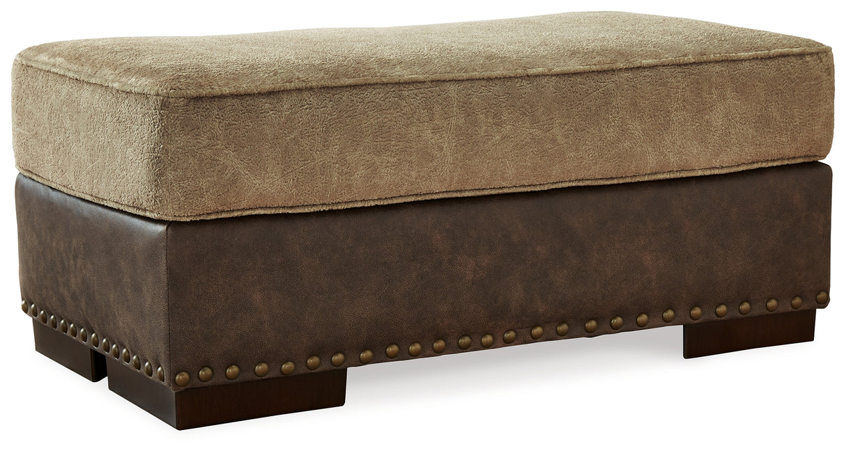 Alesbury Chocolate Ottoman
