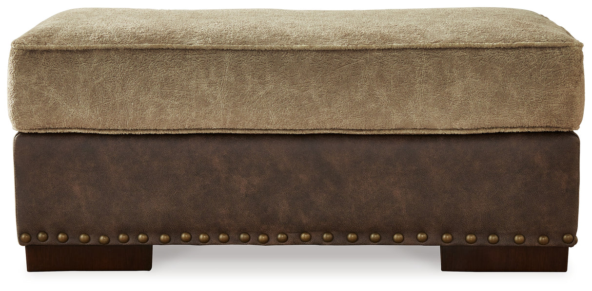 Alesbury Chocolate Ottoman