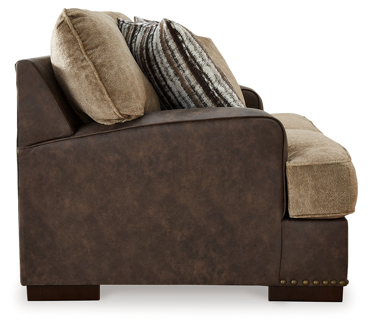 Alesbury Chocolate Loveseat