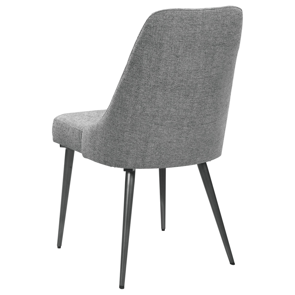 Alan Upholstered Dining Chairs Grey (Set Of 2)