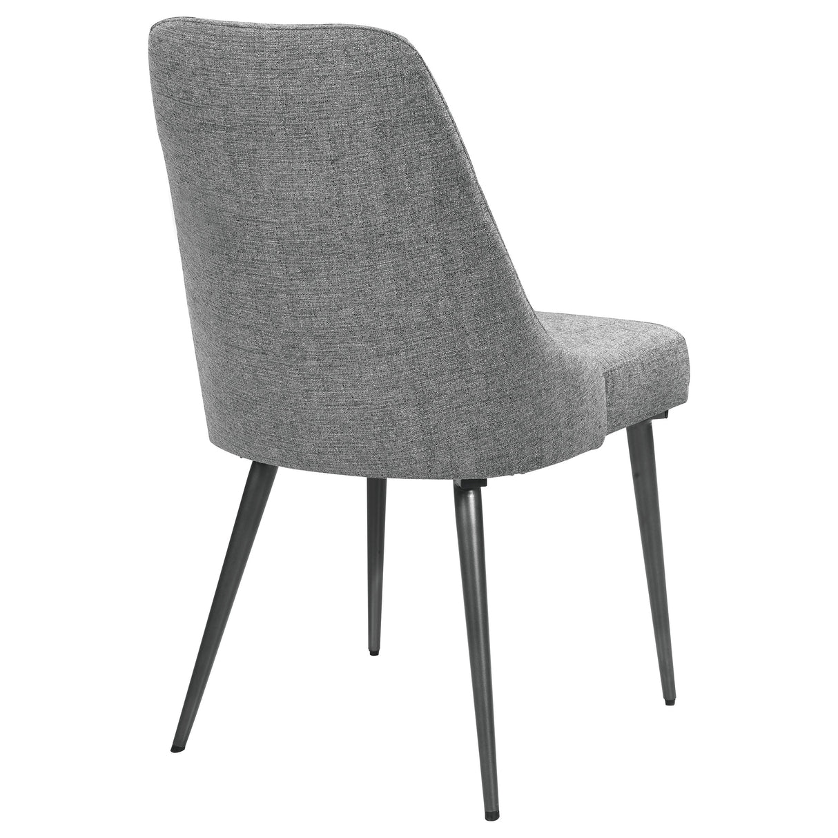 Alan Upholstered Dining Chairs Grey (Set Of 2)