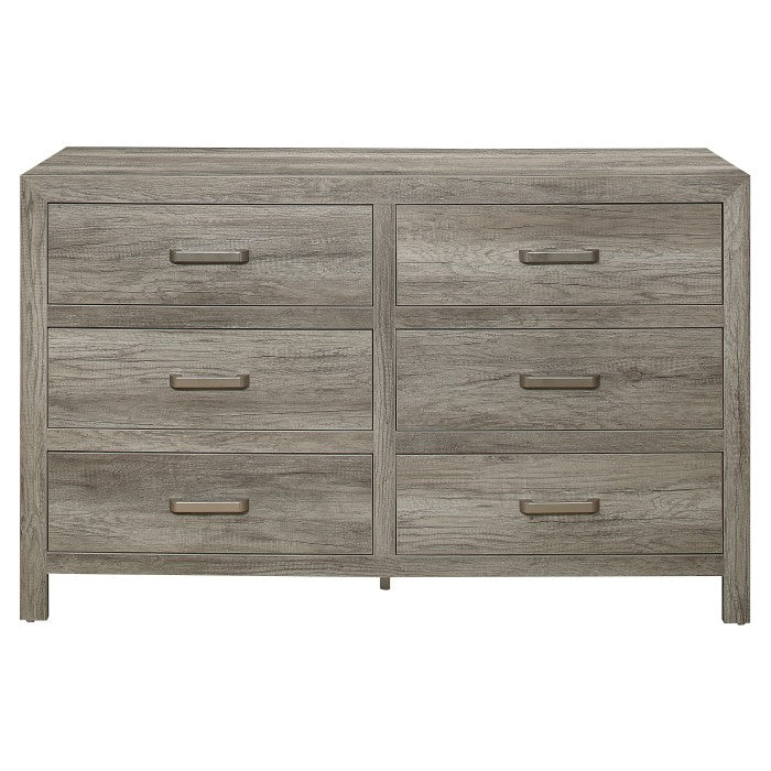 Mandan Weathered Gray Dresser