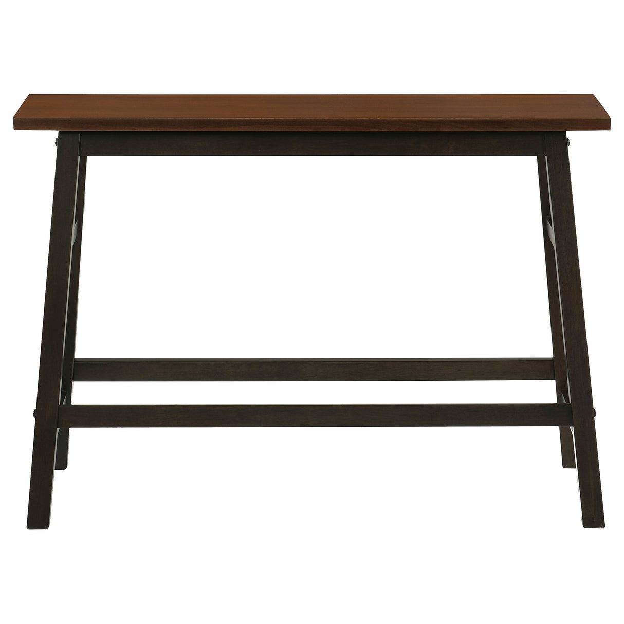 Connie 4-Piece Counter Height Set Chestnut And Dark Brown