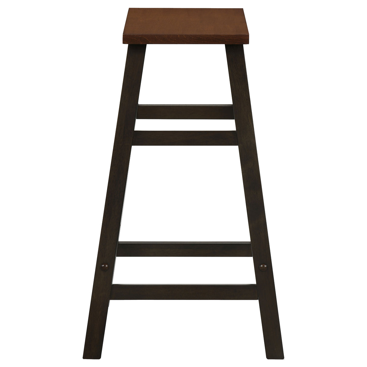 Connie 4-Piece Counter Height Set Chestnut And Dark Brown