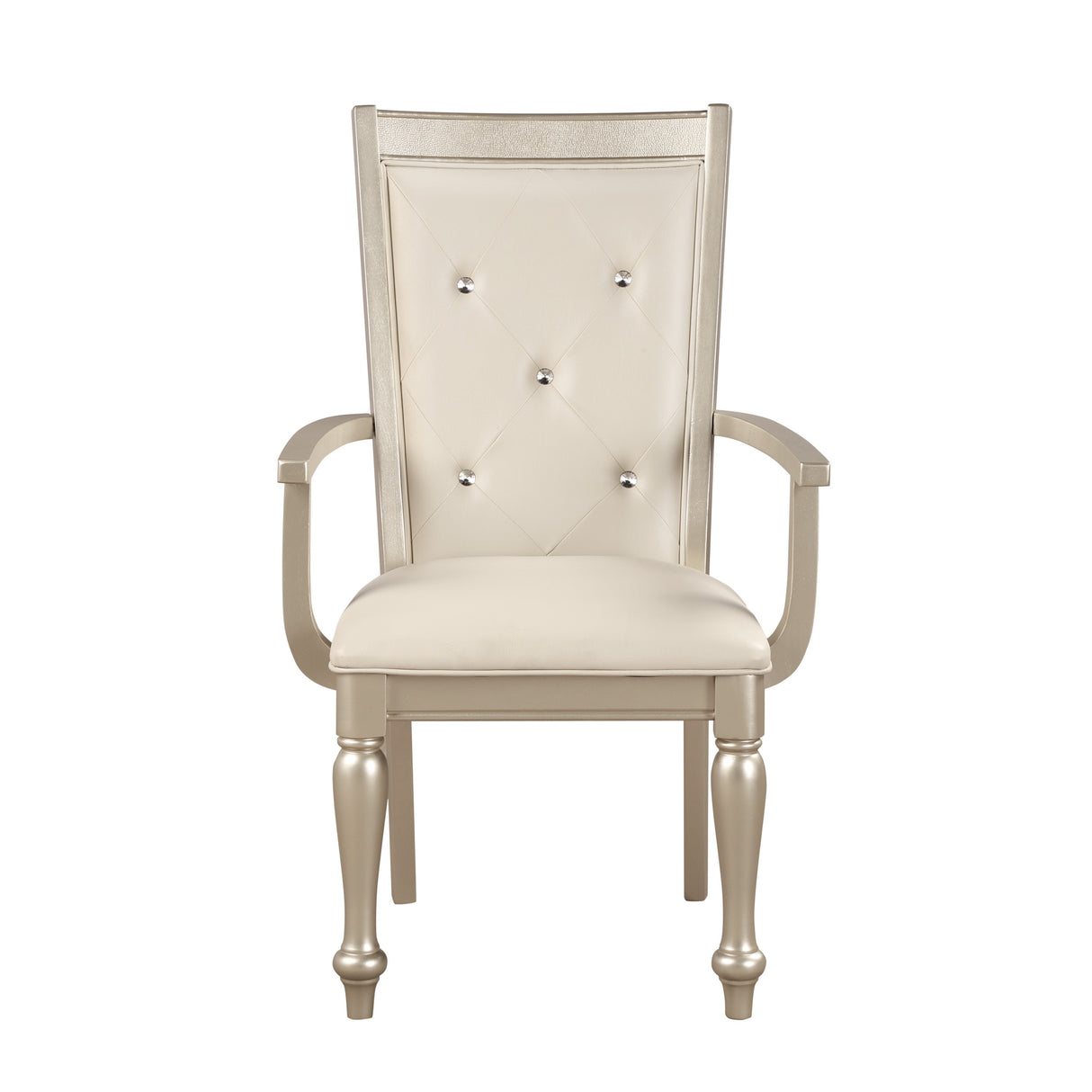 Celandine Silver Arm Chair