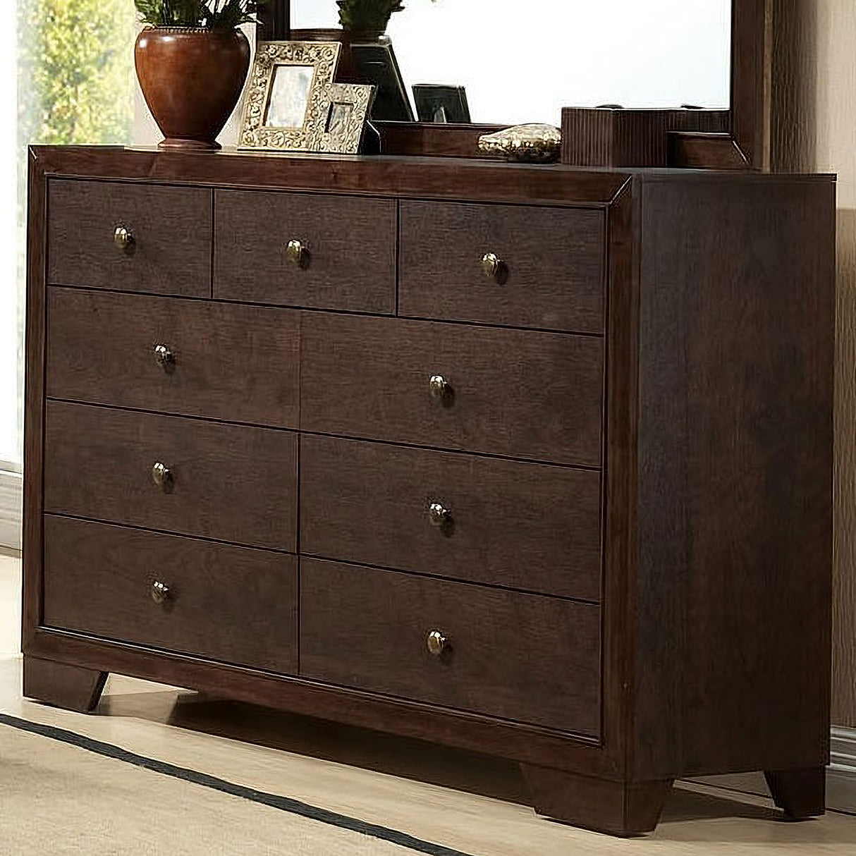 Madison II Bookcase Storage Bedroom Set